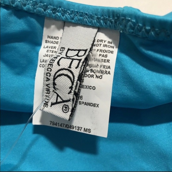 Becca Halter String Bikini Swimsuit Set Small New - Picture 5 of 5